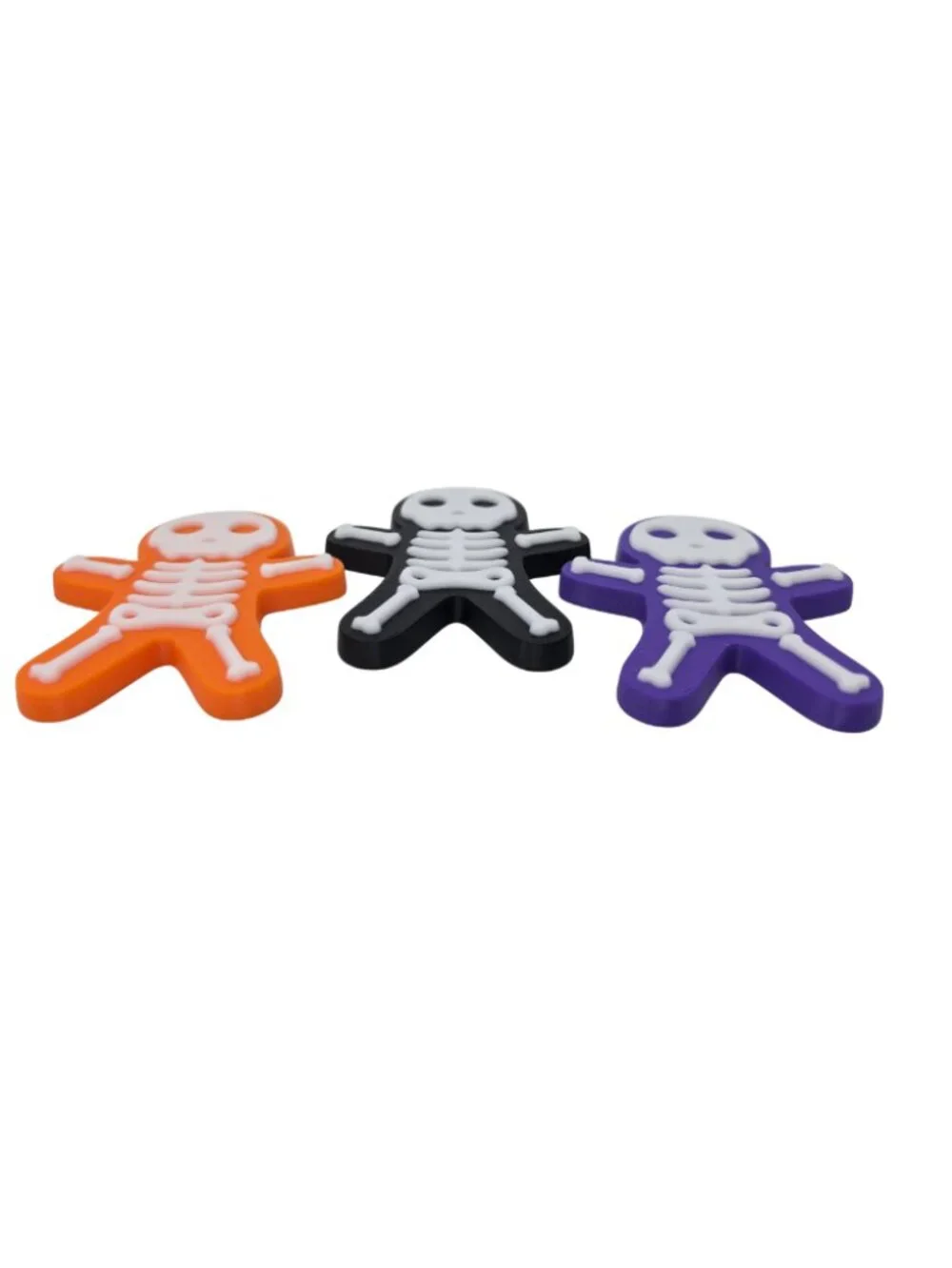 New 3D Printed Set 3 Skeleton Gingerbread 2.75